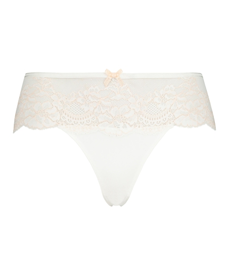 Boxer string Doriane, Blanc