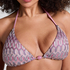 Haut de bikini triangle Cali, Rose