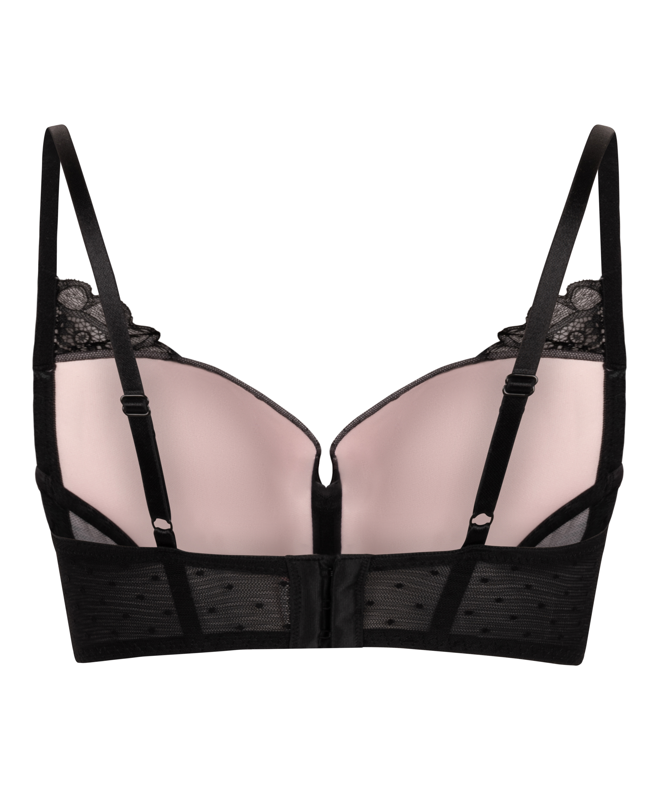 Soutien-gorge à armatures longline préformé Juliette, Noir, main