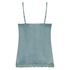 Camisole velours Dentelle, Vert