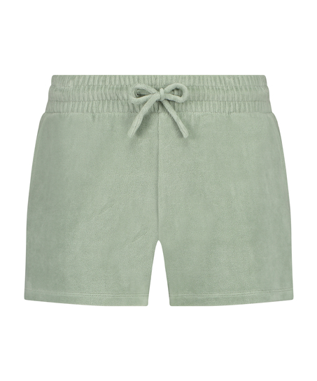 Short Velours Pocket, Vert