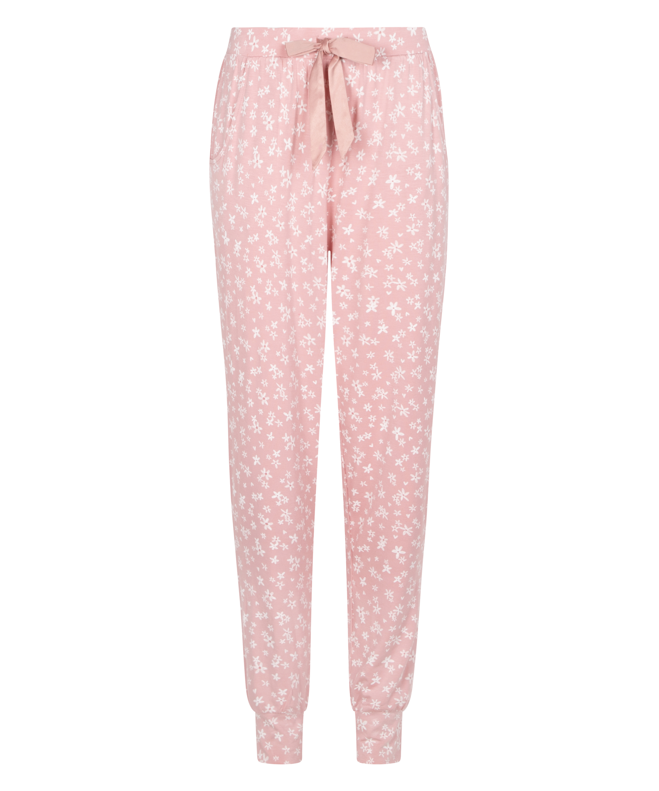 Pantalon de pyjama Jersey, Rose, main