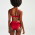 Haut de maillot de bain rembourré à armatures Lola, Rouge