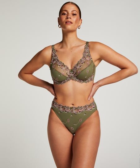 Soutien-gorge &agrave; armatures non-pr&eacute;form&eacute; Diva, Vert
