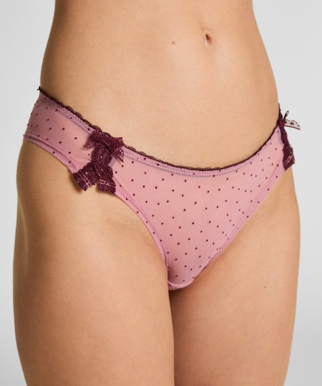 Culotte brésilienne Adeline, Rose
