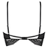 Brassière Longline Donatella, Noir