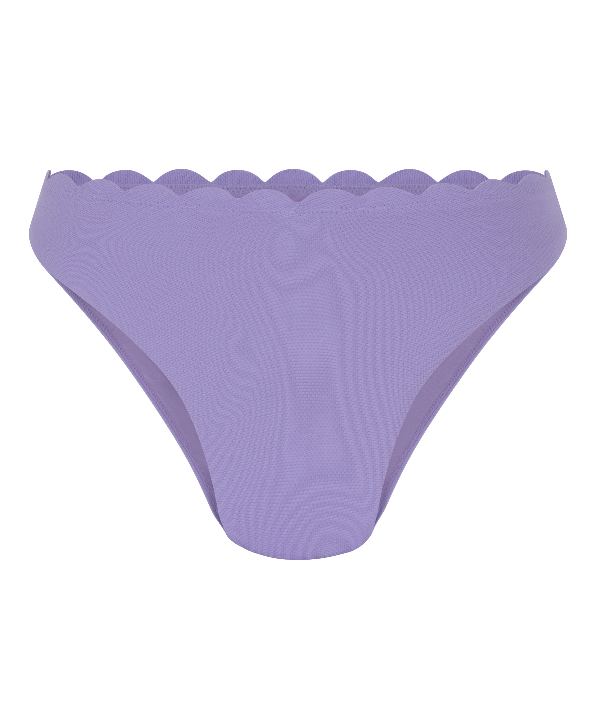 Slip de Bikini Rio Scallop, Violet, main
