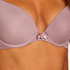 Soutien-gorge à armatures préformé Plunge, Violet
