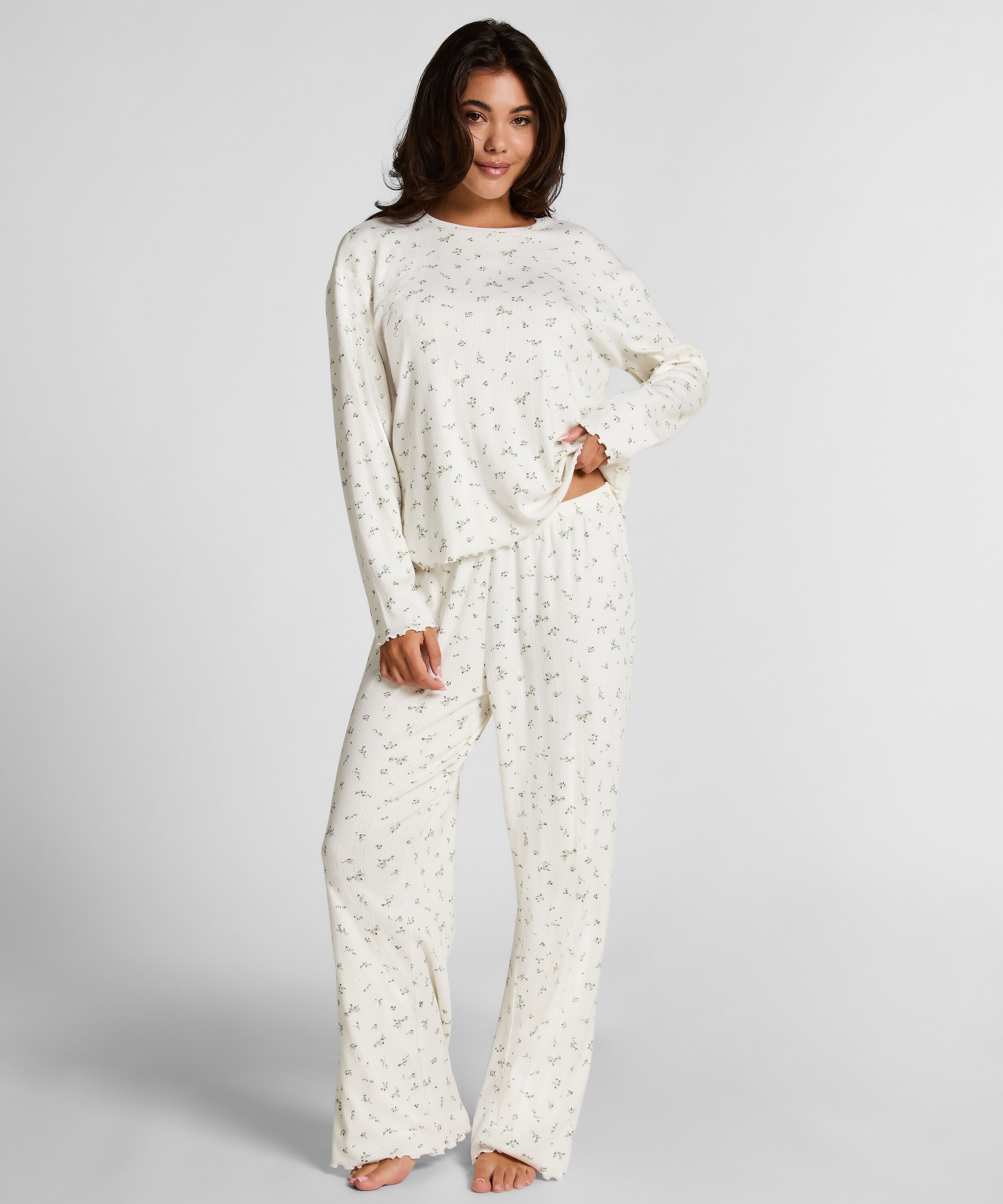 Pyjama Pant Loose Pointelle