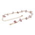 Bracelet en pierre, Rose
