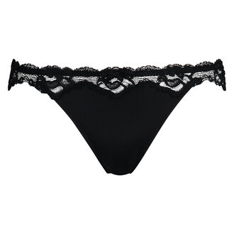 String Secret Lace, Noir