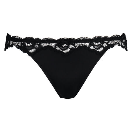 String Secret Lace, Noir