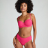Bas de bikini festonné Rio, Rose