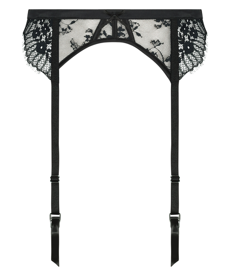 Porte-jarretelles Daphne, Noir