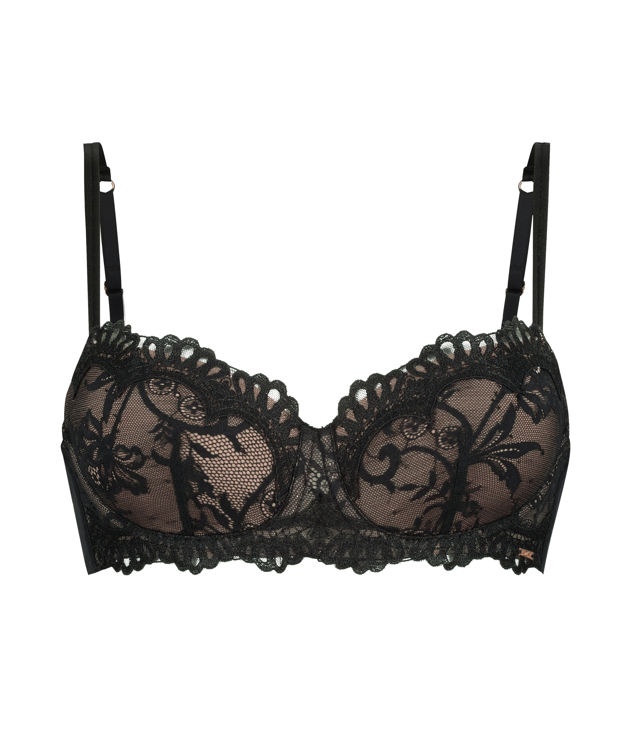 Soutien-gorge à armatures préformé Helena, Noir, main