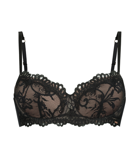 Soutien-gorge à armatures préformé Helena, Noir