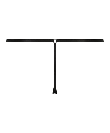 Mini string Zella, Noir