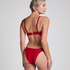 Haut de bikini Luna, Rouge