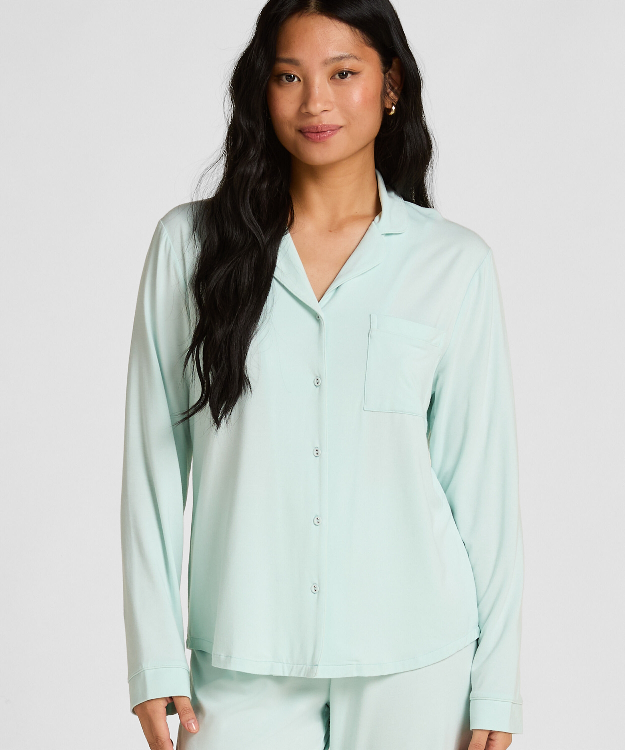 Veste à manches longues en jersey Essential, Vert Veste à manches longues en jersey Essential, Vert