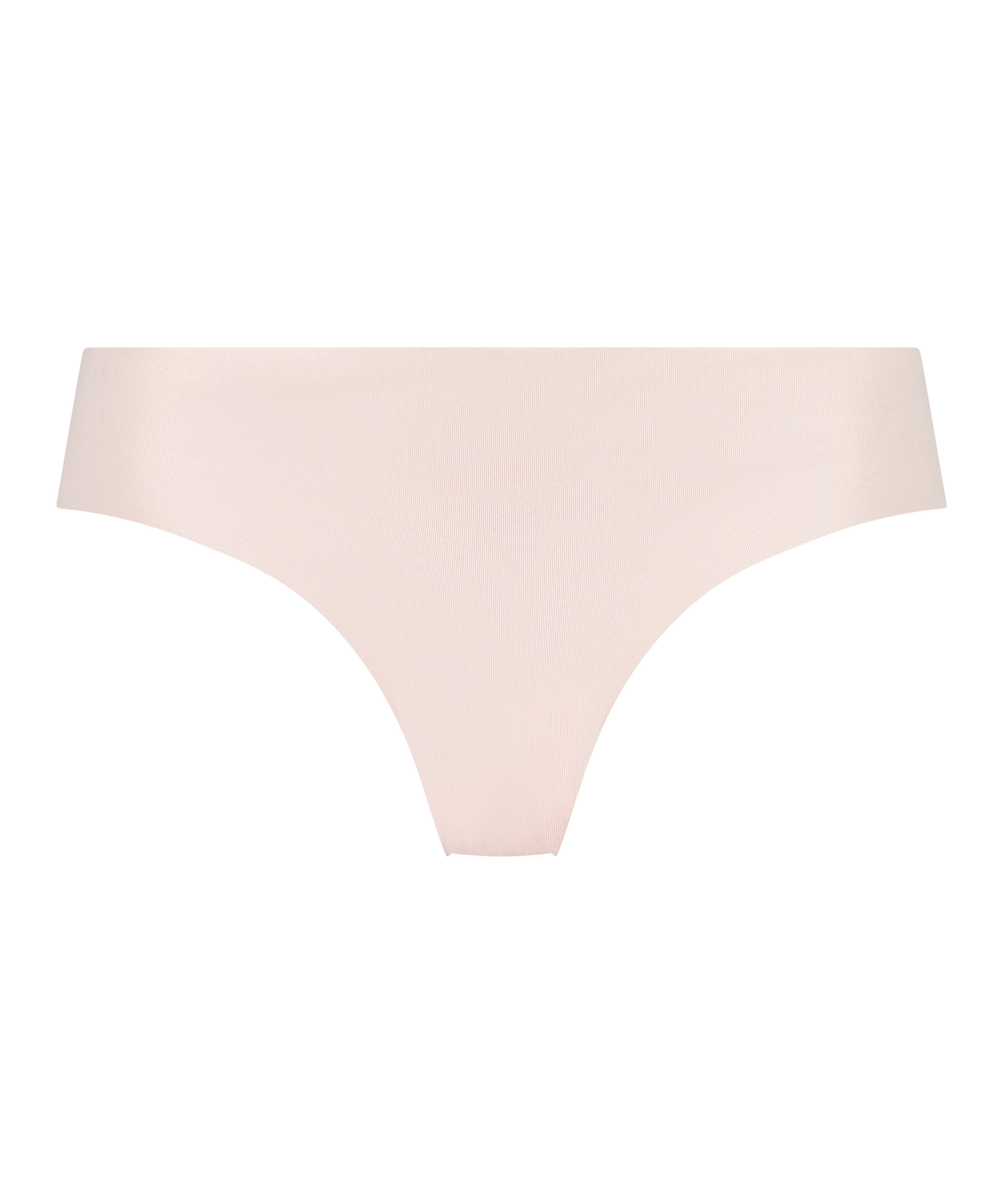 Slip brésilien invisible en coton, Rose, main