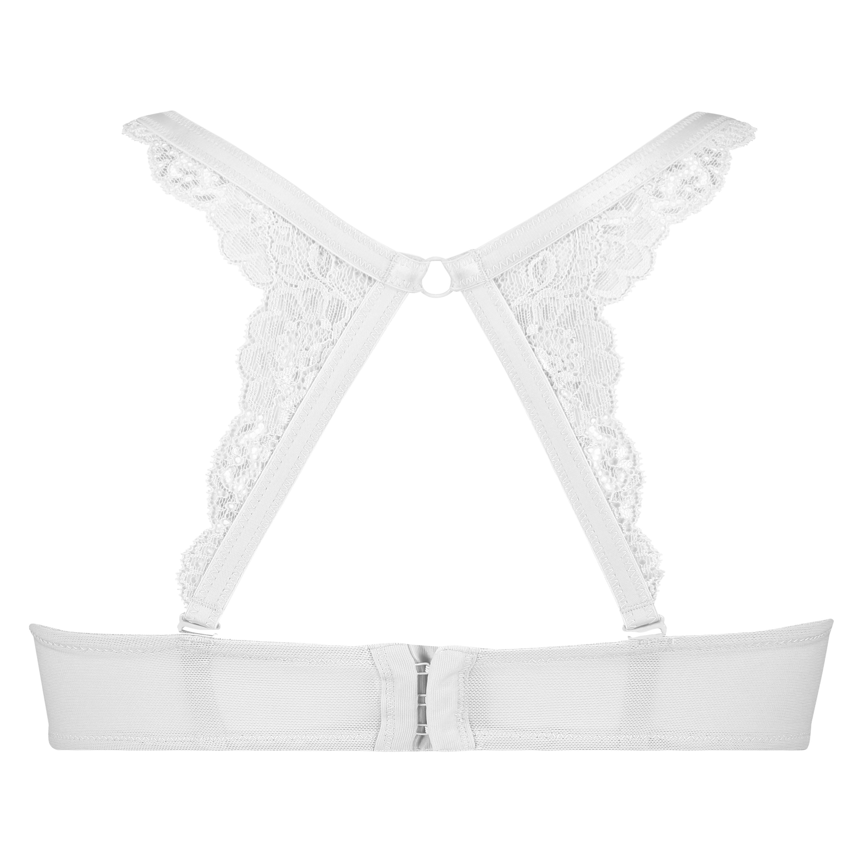 Dos dentelle, Blanc, main