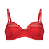 Soutien-gorge à armatures non-préformé Sophie, Rouge