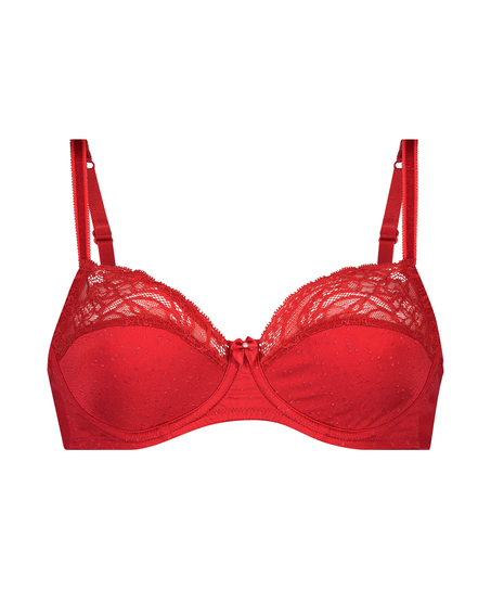 Soutien-gorge à armatures non-préformé Sophie, Rouge