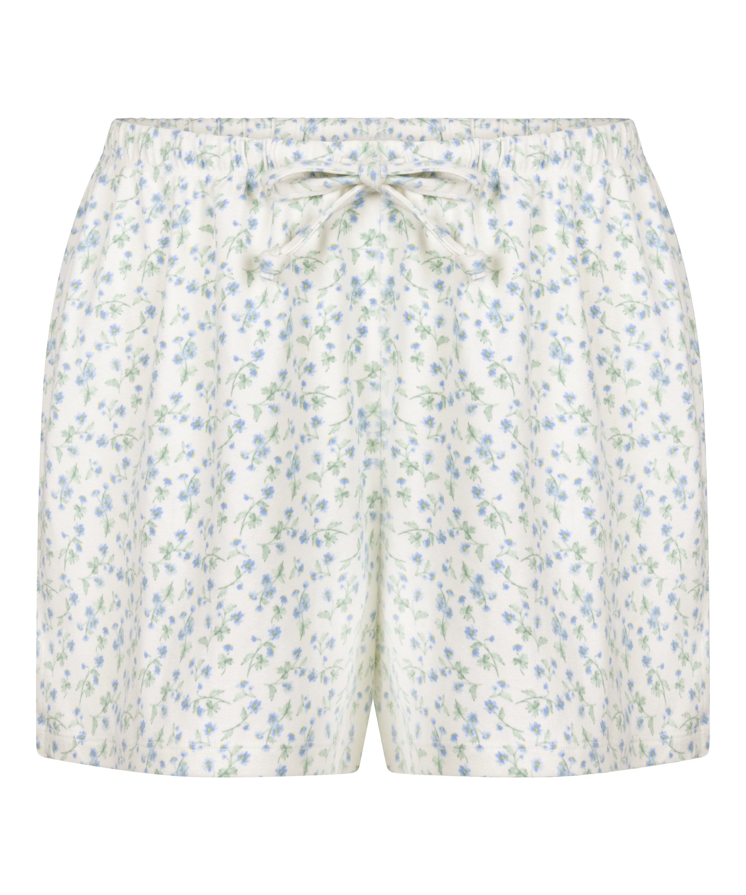 Short Coton, Blanc, main