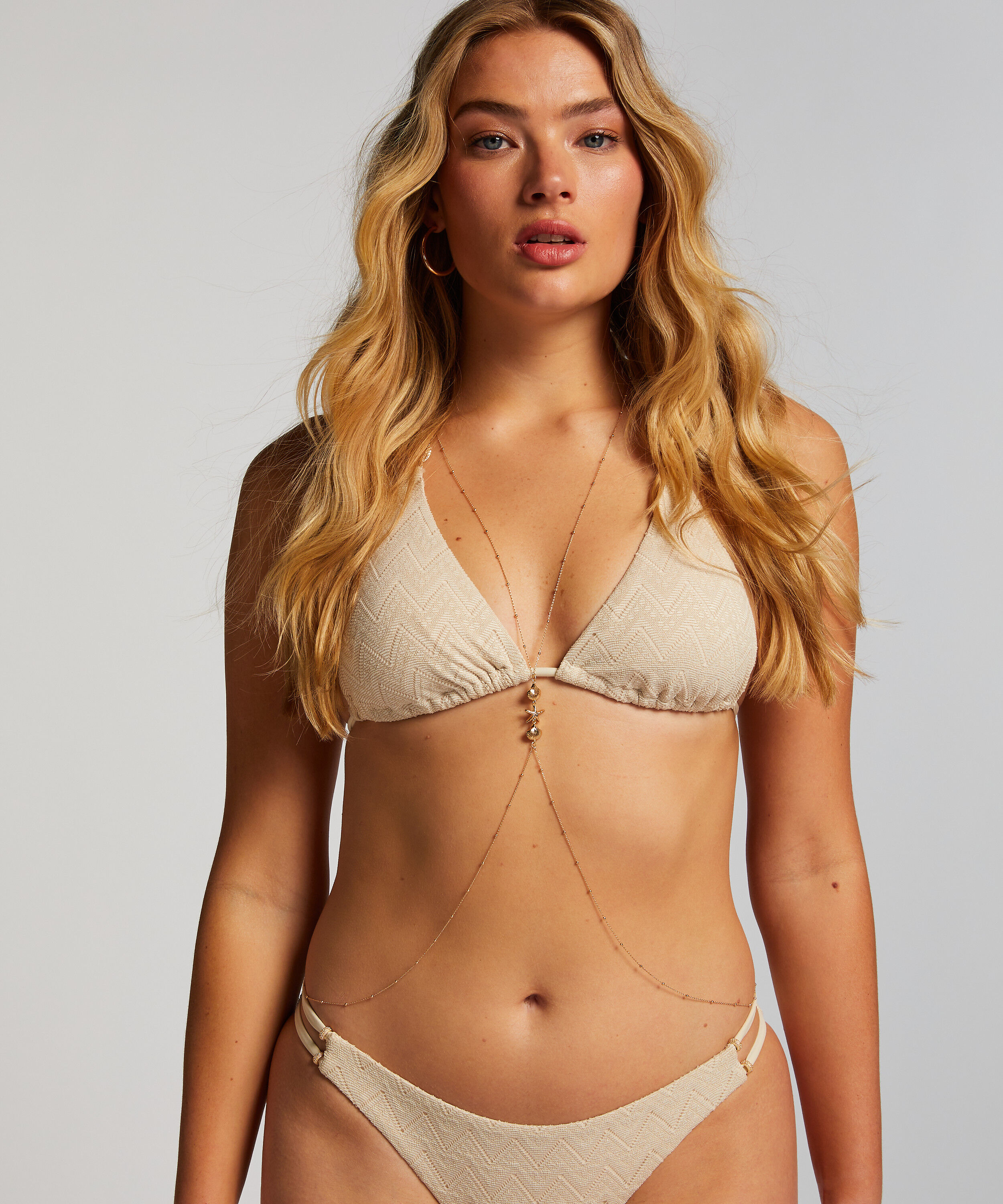 Harnais de chaîne de corps, Jaune Harnais de chaîne de corps, Jaune