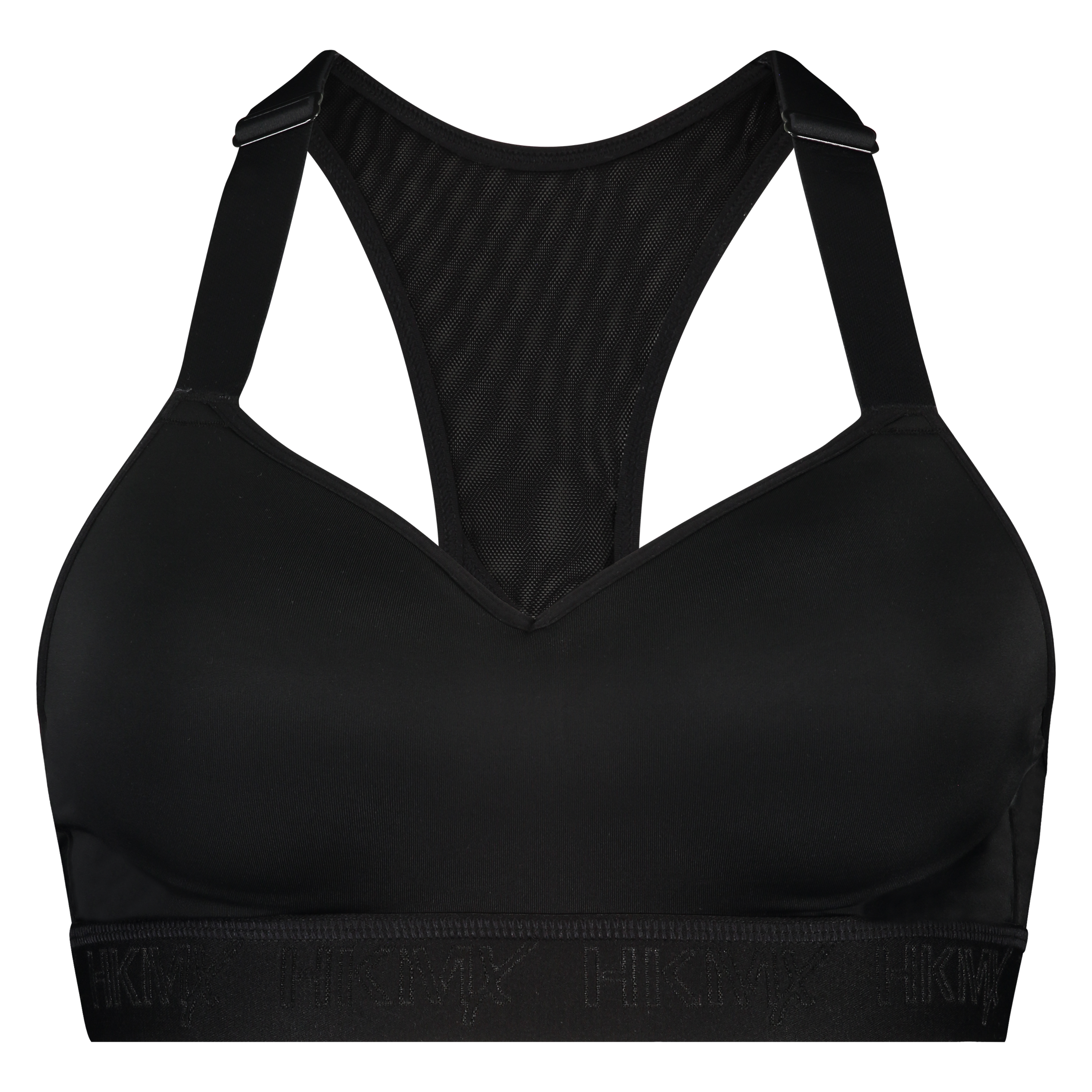 HKMX Soutien-gorge de sport The All Star Maintien niveau 2, Noir, main