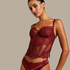 Bustier Zoe, Rouge