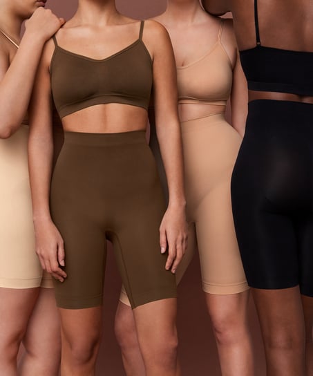 Gaine sans coutures pour les cuisses, Noir