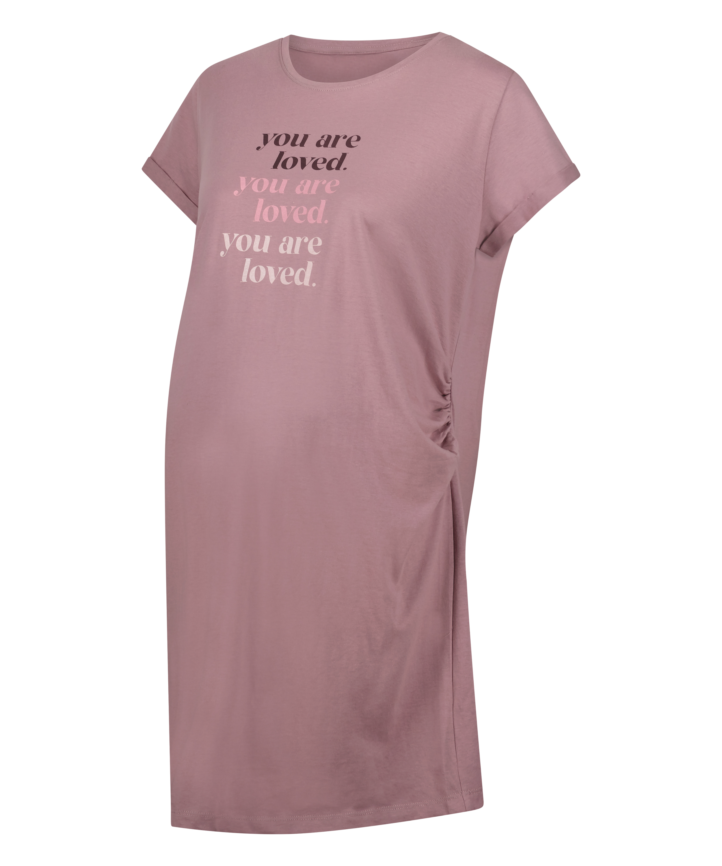 T-shirt de nuit grossesse à manches courtes, Vert, main