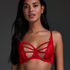 Soutien-gorge à armatures non-préformé Sosha, Rouge