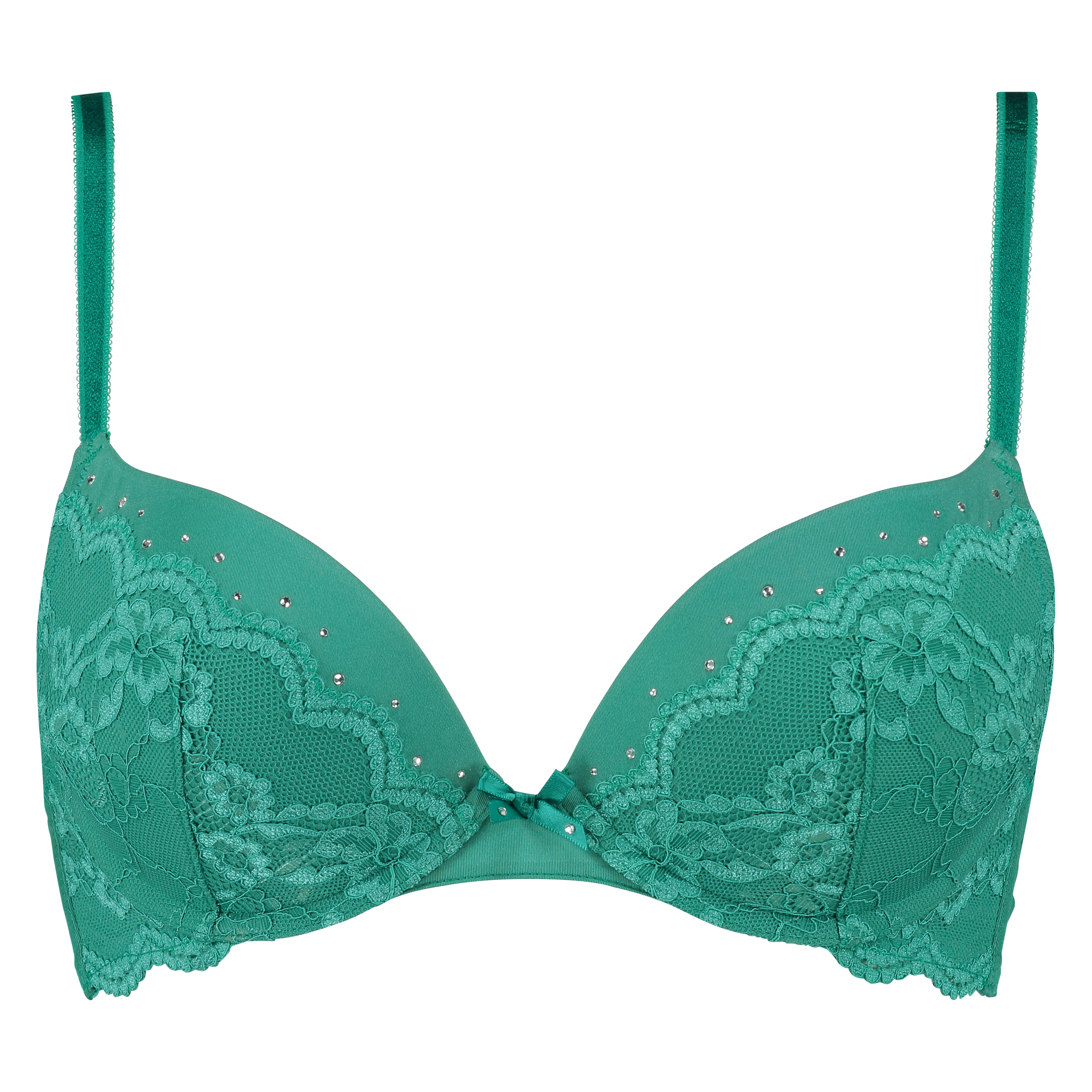 Soutien-gorge à armatures préformé push-up Julia, Bleu, main