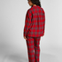 Haut de Pyjama Flanel, Rouge