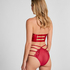 Bustier top Missy, Rouge
