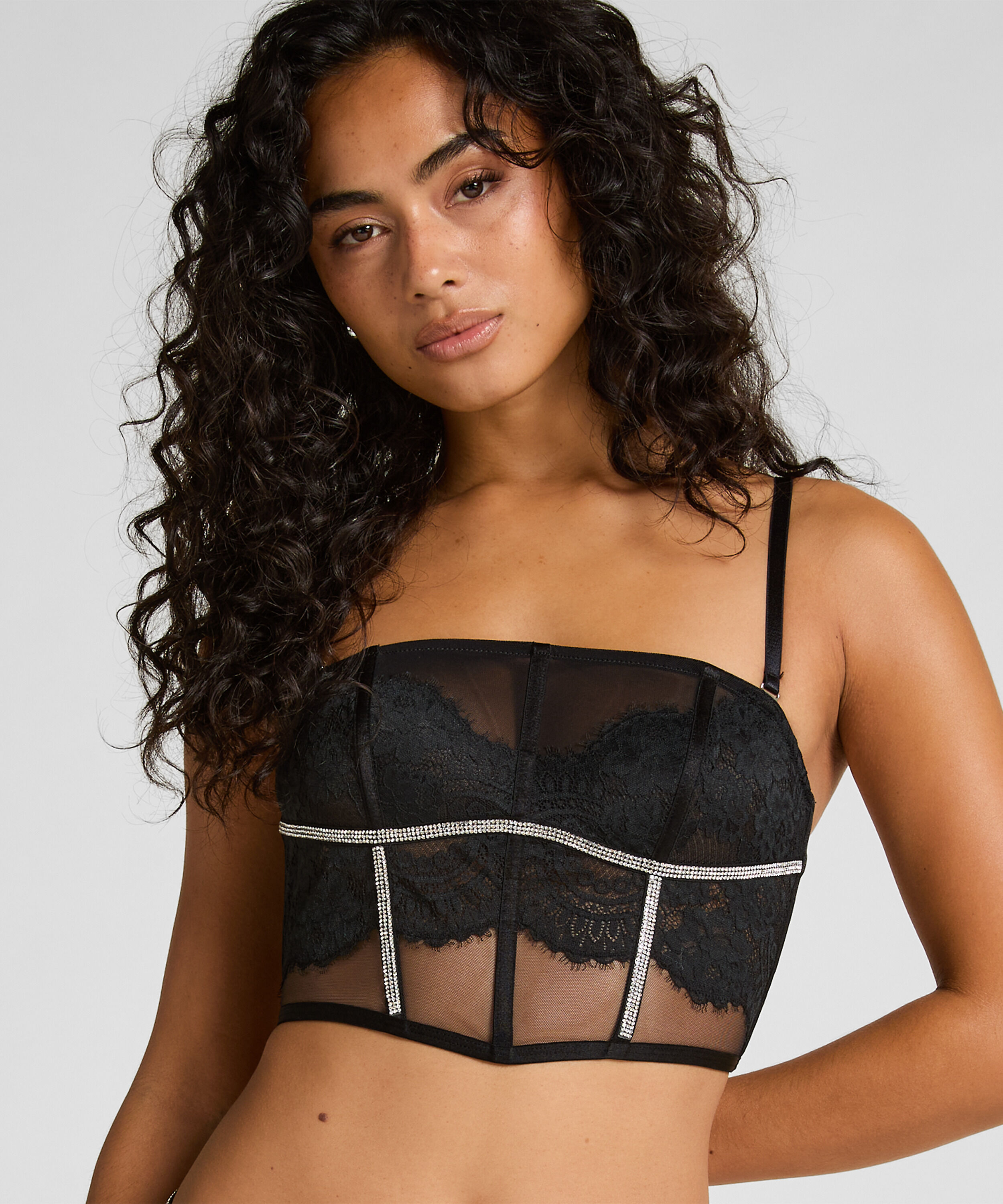 Bustier Odette, Noir Bustier Odette, Noir