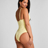 Maillot de bain en crochet, Jaune