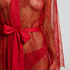 Kimono Allover Lace, Rouge