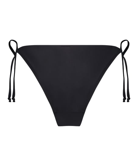 Slip de Bikini Cheeky Tanga Doha, Noir
