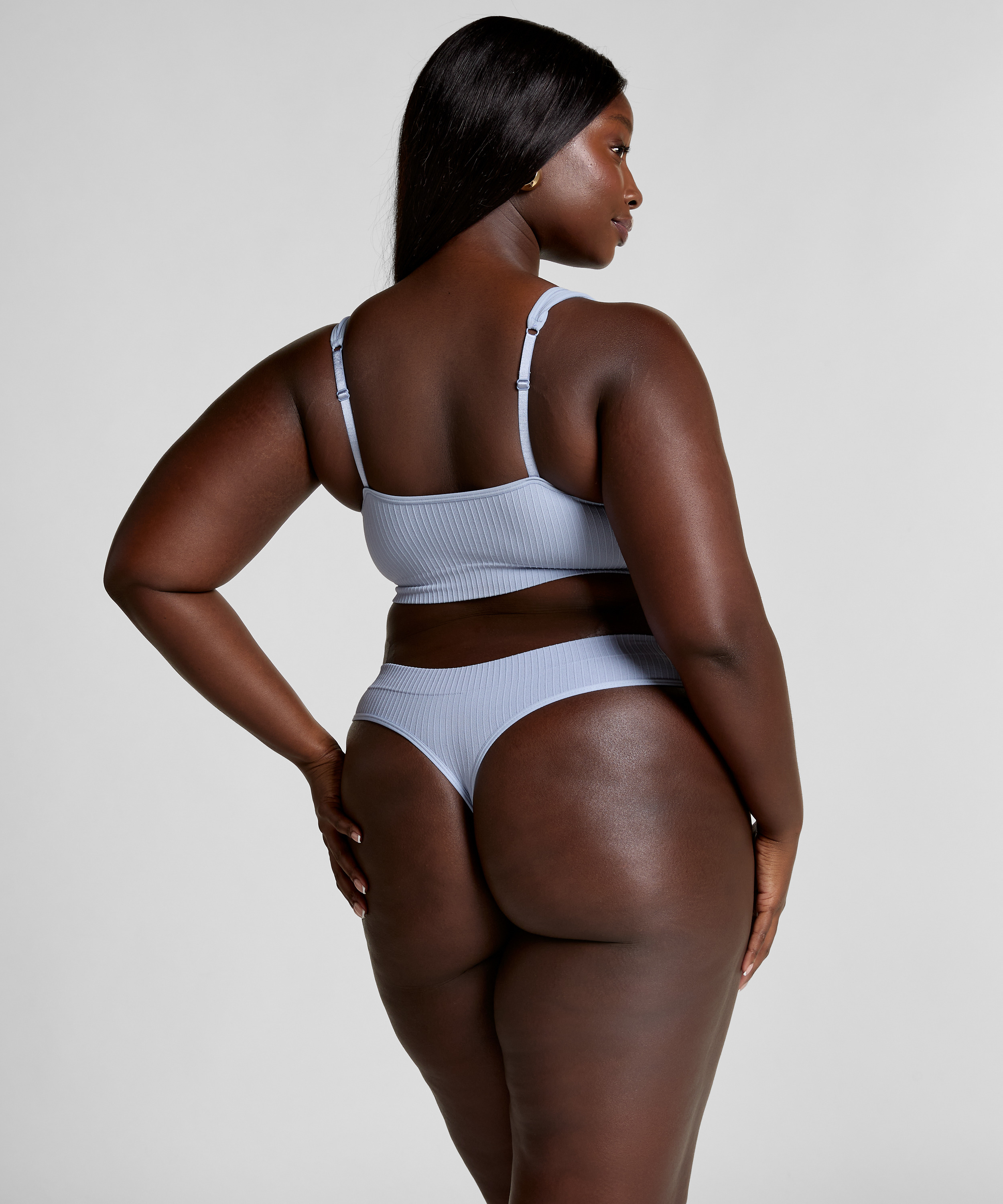 Brassière Scoop Dianne, Bleu, main