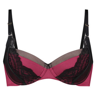 Soutien-gorge &agrave; armatures rembourr&eacute; Lotus Ann Kathrin, Violet