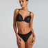 Soutien-gorge &agrave; armatures pr&eacute;form&eacute; push-up Pia, Noir
