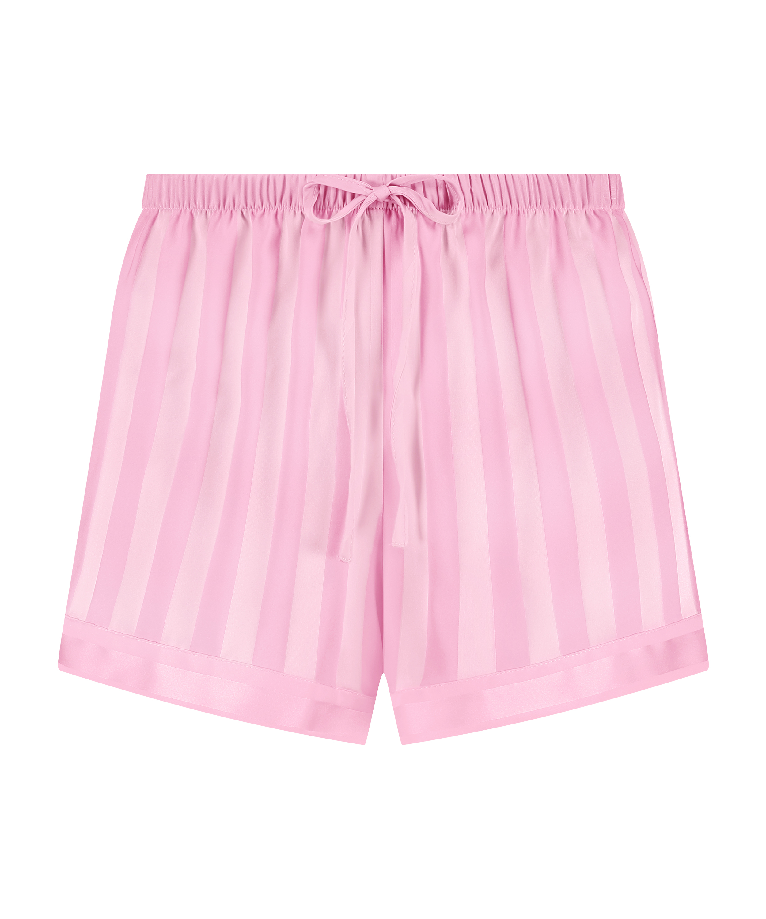 Short de pyjama Satin, Rose, main