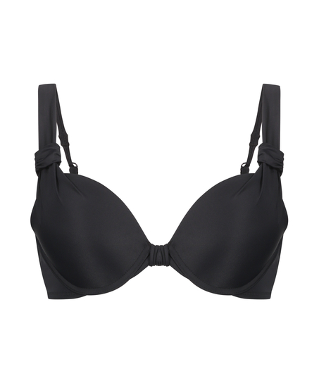 Haut de bikini à armatures préformé Luxe Taille E +, Noir