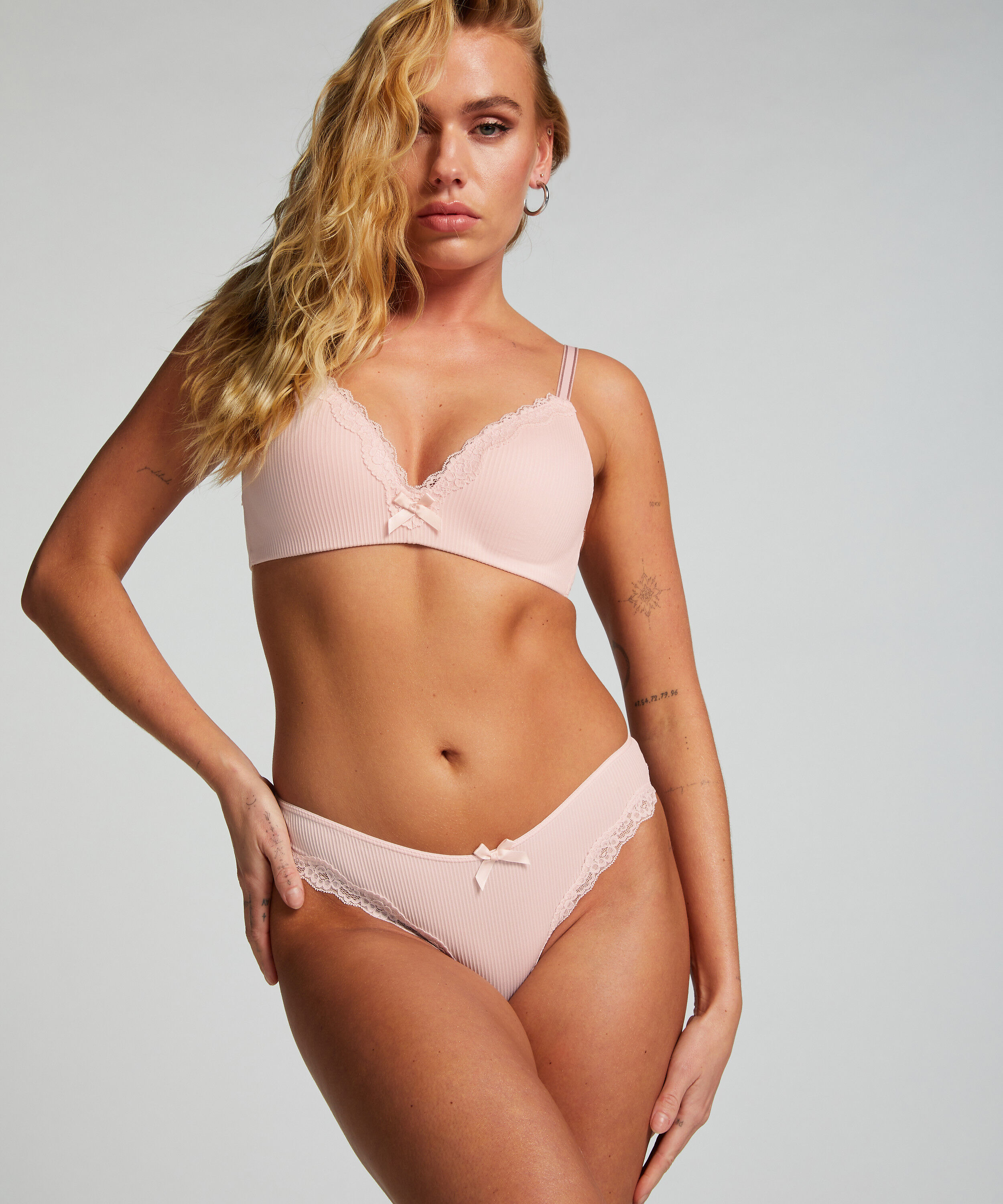 Soutien-gorge sans armatures préformé Lola, Rose