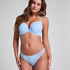 Soutien-gorge à armatures préformé push-up Cherry, Bleu