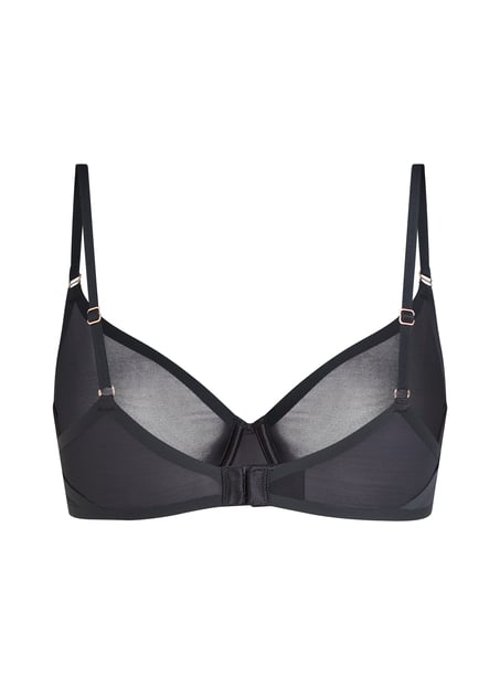 Soutien-gorge non-rembourr&eacute; &agrave; armatures Essential, Noir