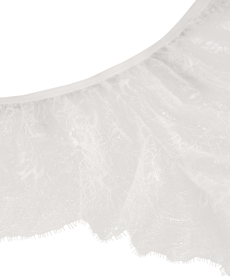 Culotte fran&ccedil;aise Lace Camille, Blanc